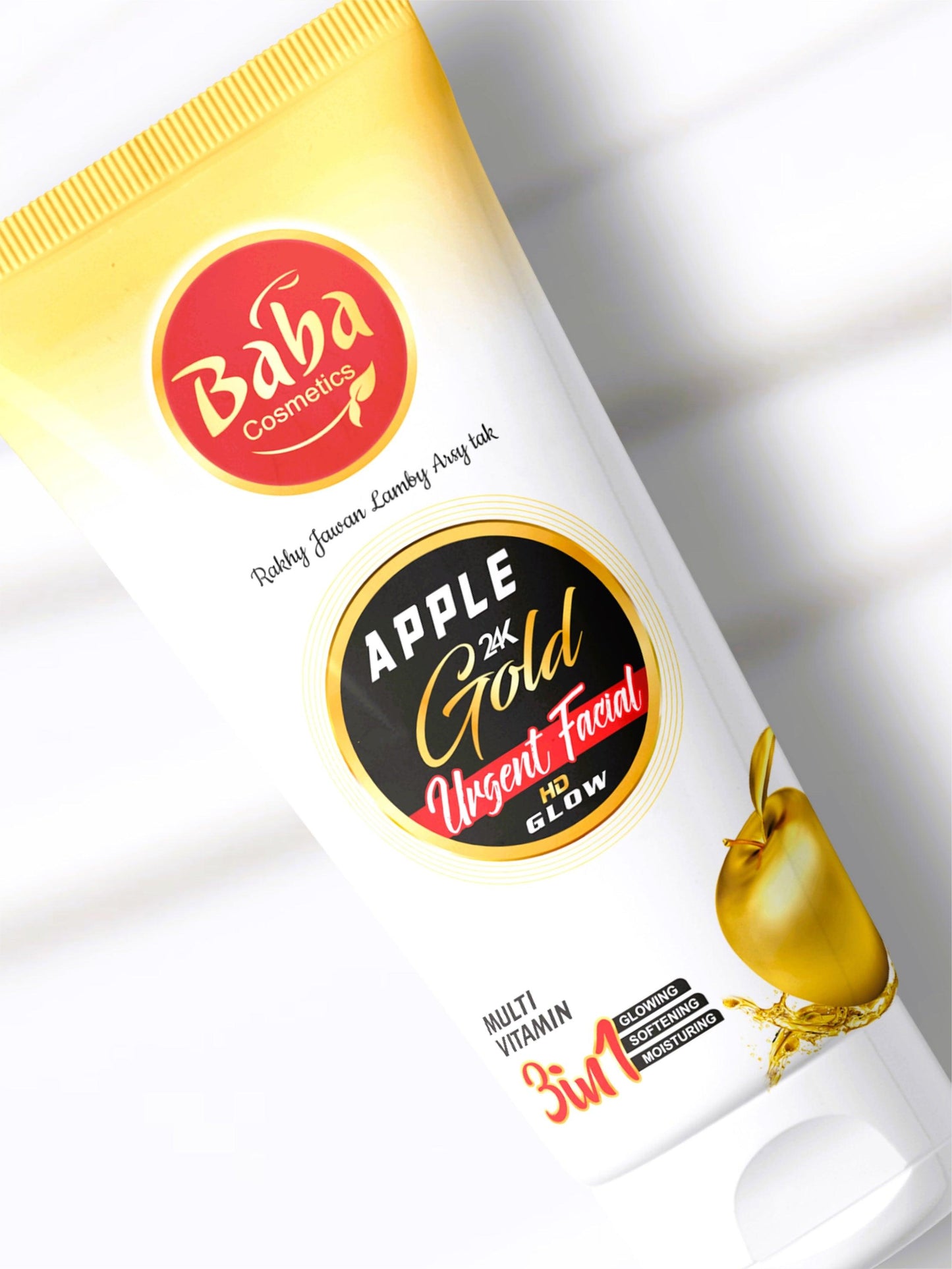 24k gold facial tube 75ml