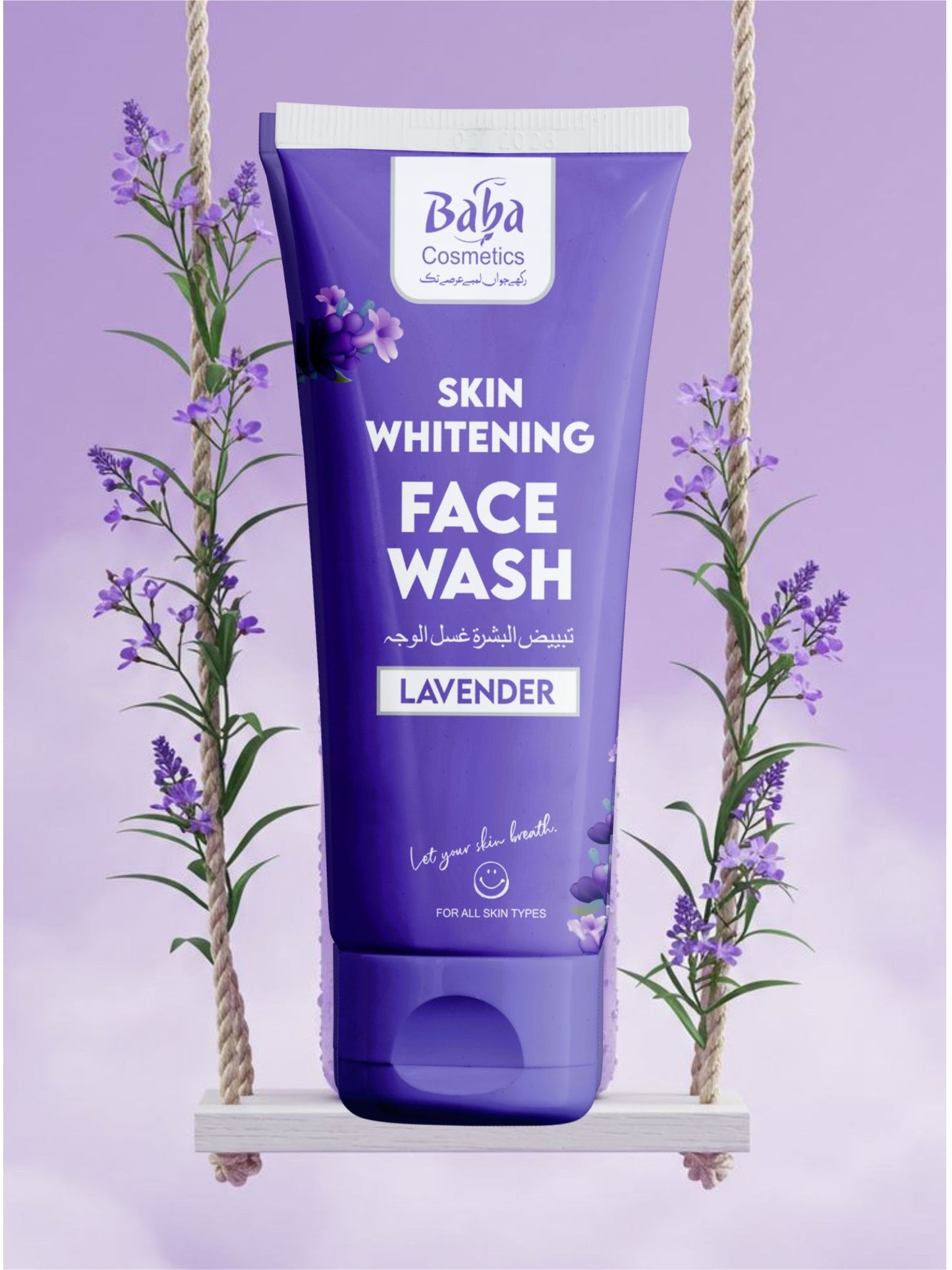 Skin Whitening Lavender Facewash 100ML