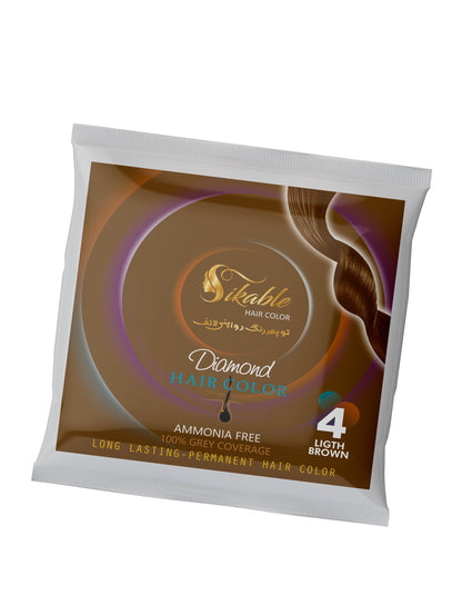 Sikable Hair Colors Light Brown 0.4
